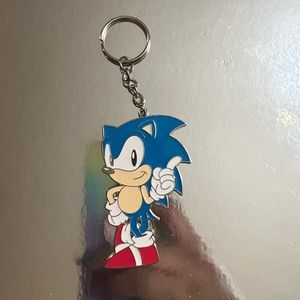 Sonic the hedgehog keychain